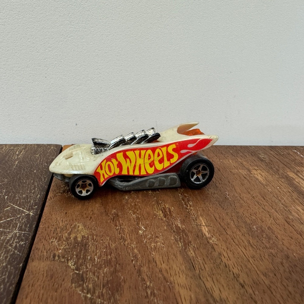 Vintage 1980 Hot Wheels Turbo Flame Diecast Car Malaysia‎ Collectible Toy